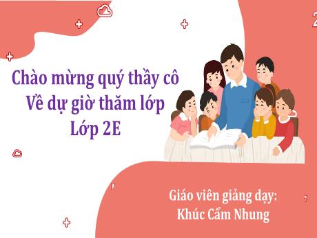 Bài giảng Đạo đức Lớp 2 (Kết nối tri thức) - Chủ đề 2: Kính trọng thầy giáo, cố giáo và yêu quý bạn bè - Bài 4: Yêu quý bạn bè - Khúc Cẩm Nhung