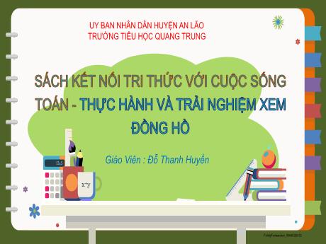 Bài giảng Toán Lớp 2 (Kết nối tri thức) - Chủ đề: Phép cộng, phép trừ trong phạm vi 20 - Bài 7: Phép cộng (qua 10) trong phạm vi 20 - Đỗ Thanh Huyền