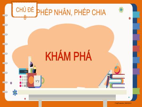 Bài giảng Toán Lớp 2 (Kết nối tri thức) - Chủ đề: Phép nhân, phép chia - Bài 38: Thừa số. Tích