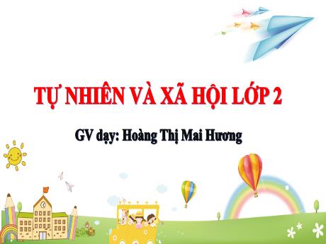 Bài giảng Tự nhiên xã hội Lớp 2 (Kết nối tri thức) - Bài 14: Thực vatatj sống ở đâu (Tiết 2) - Hoàng Thị Mai Hương